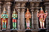 The great Chola temples of Tamil Nadu - The Sri Ranganatha Temple of Srirangam. The northern branch of the fourth courtyard. 